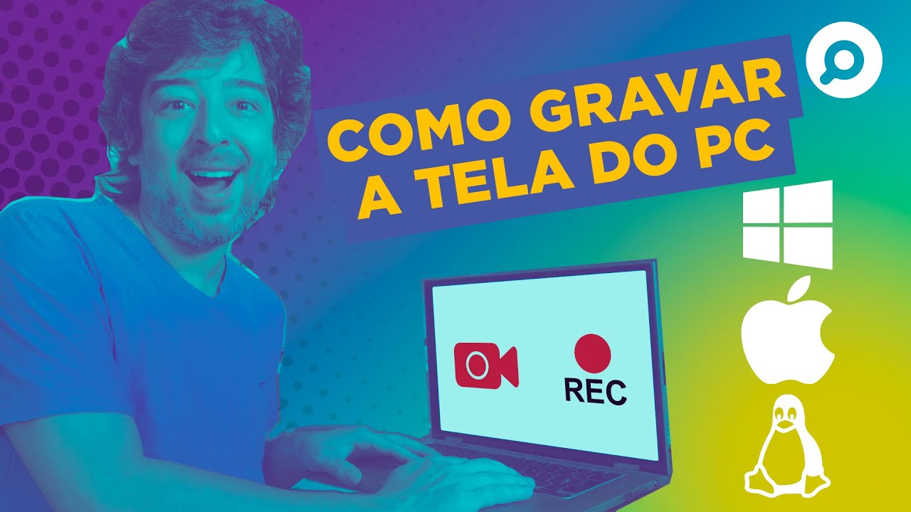 Como gravar a tela do PC e Notebook -  (GRÁTIS e SEM MARCA D'ÁGUA)