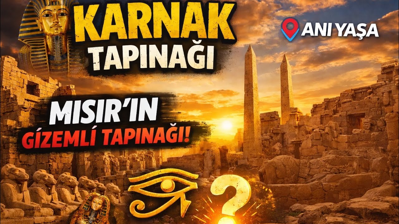 Karnak Tapınağı | Mısır’ın En Gizemli ve En Büyük Tapınağı – anı yaşa