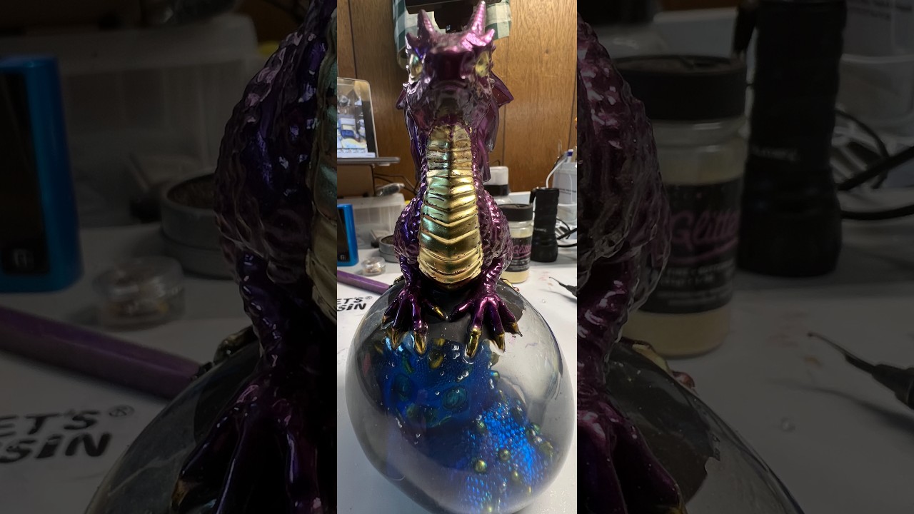 #195 Resin Dragon Sphere
