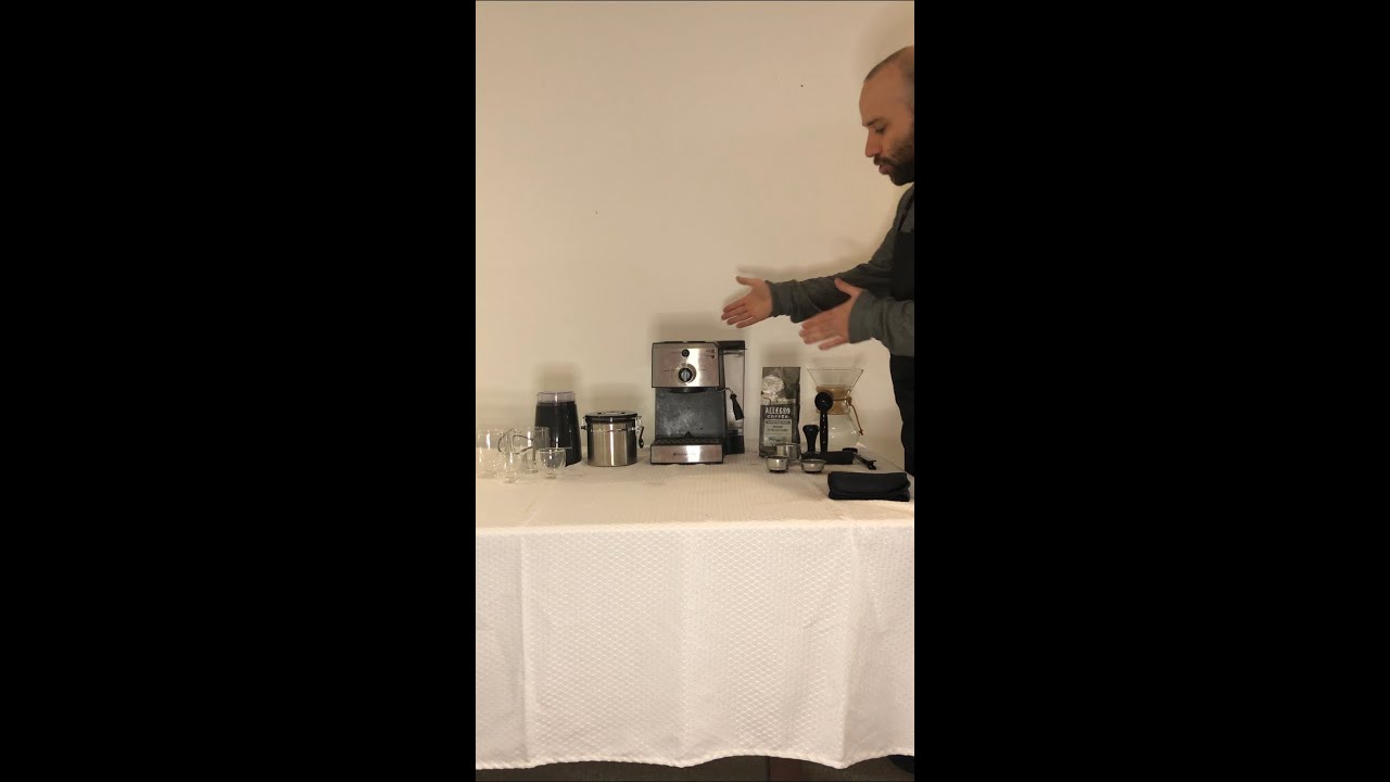 EspressoWorks 7 Pc All-In-One Set: How to make an Americano + other espresso goodies!