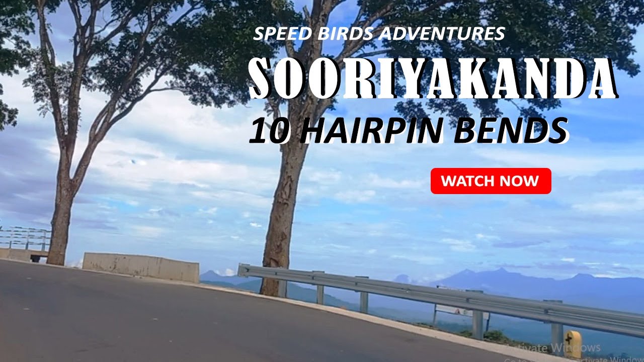 One of Sri Lanka’s Most Scenic Drives | Sooriyakanda 10 Hairpin Bends | #speedbirdsadventures