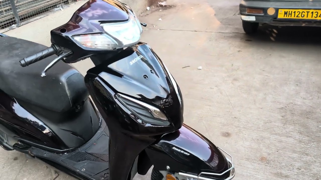 Red to Black shift on Honda Activa 6G first in Pune #Pune #activa6g 