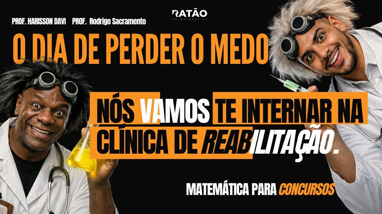 O DIA DE PERDER O MEDO - NÓS VAMOS TE INTERNAR NA CLÍNICA DE REABILITAÇÃO