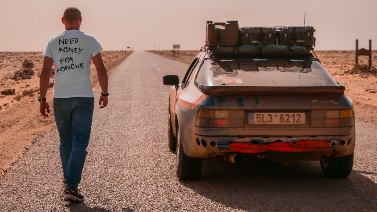 Safari PORSCHE 944 S2 Rothmans in AFRICA