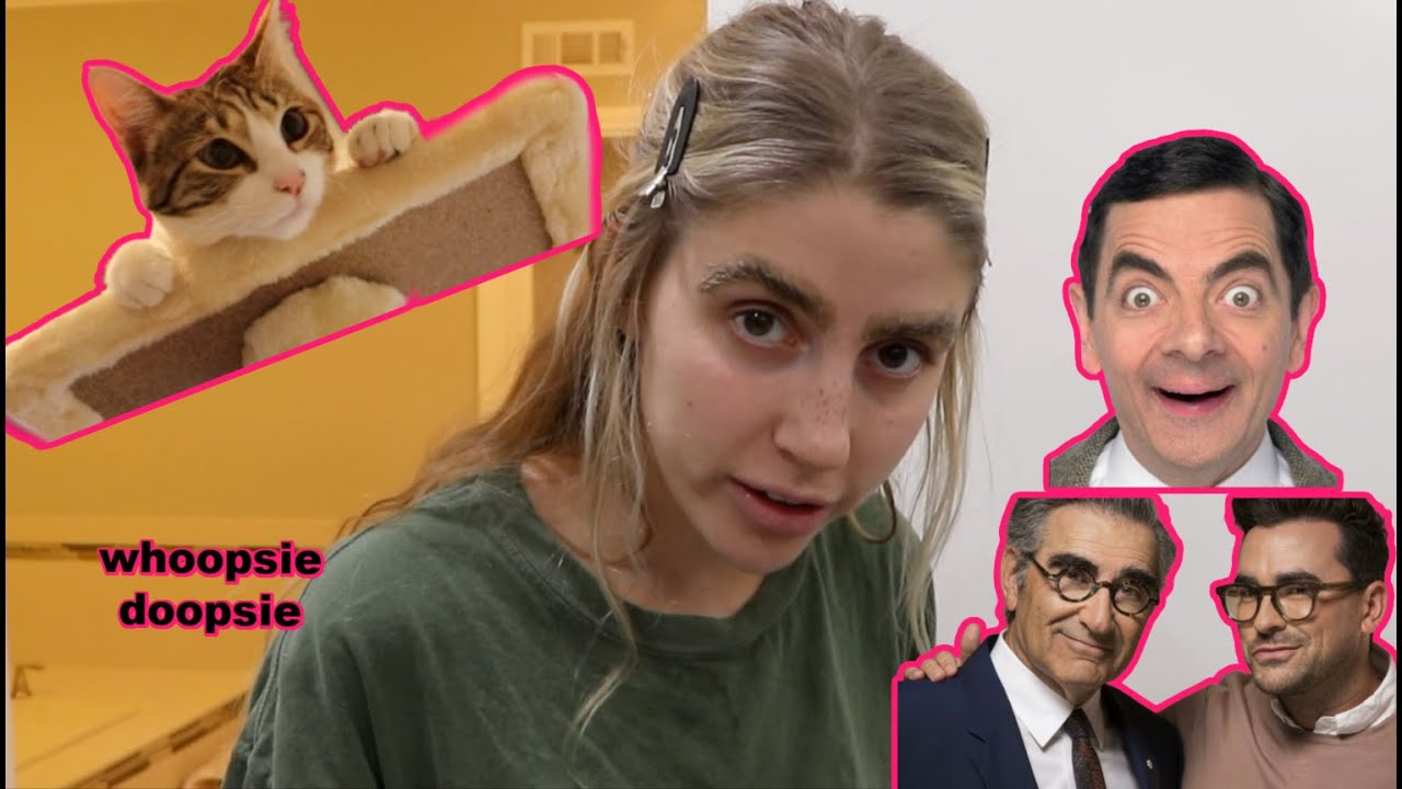 why did I do this to my eyebrows???? | vlog hehe
