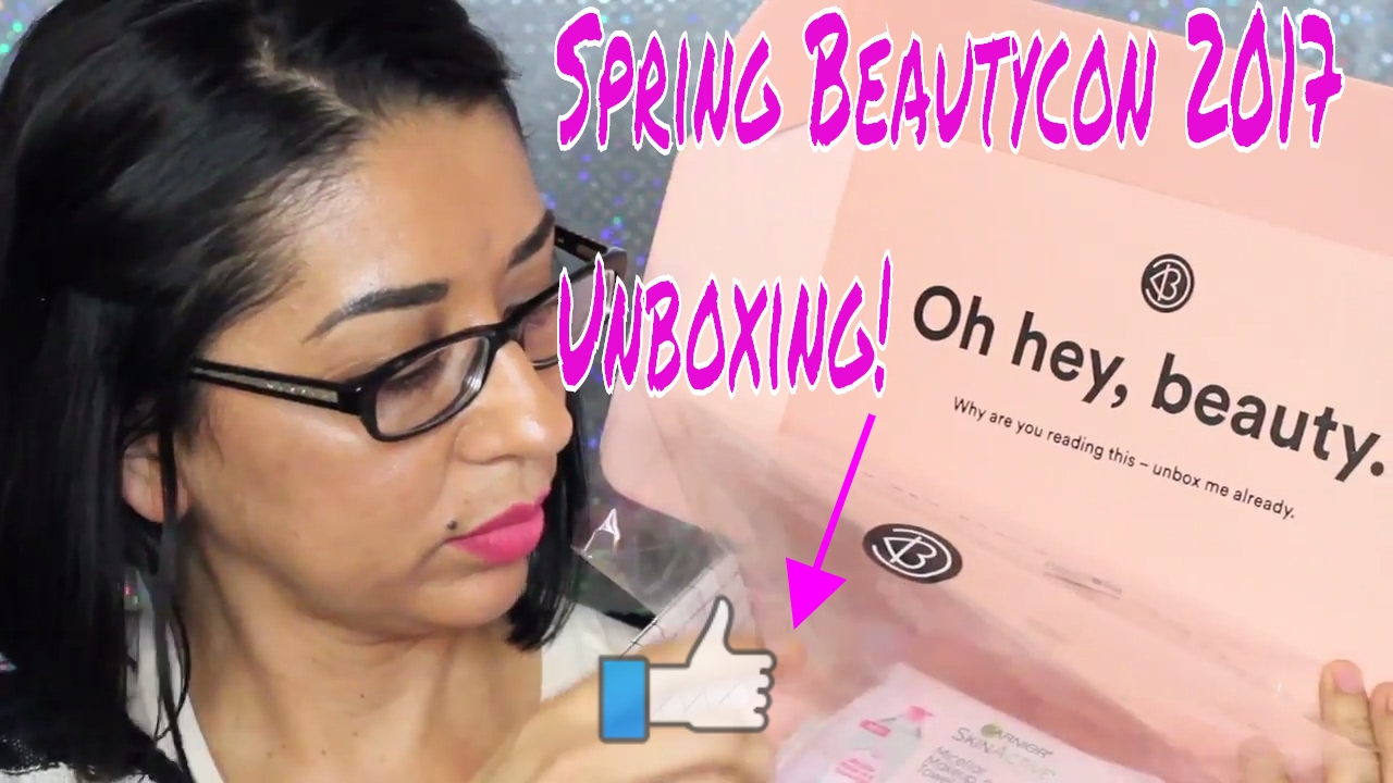 Spring 2017 Beautycon Unboxing!