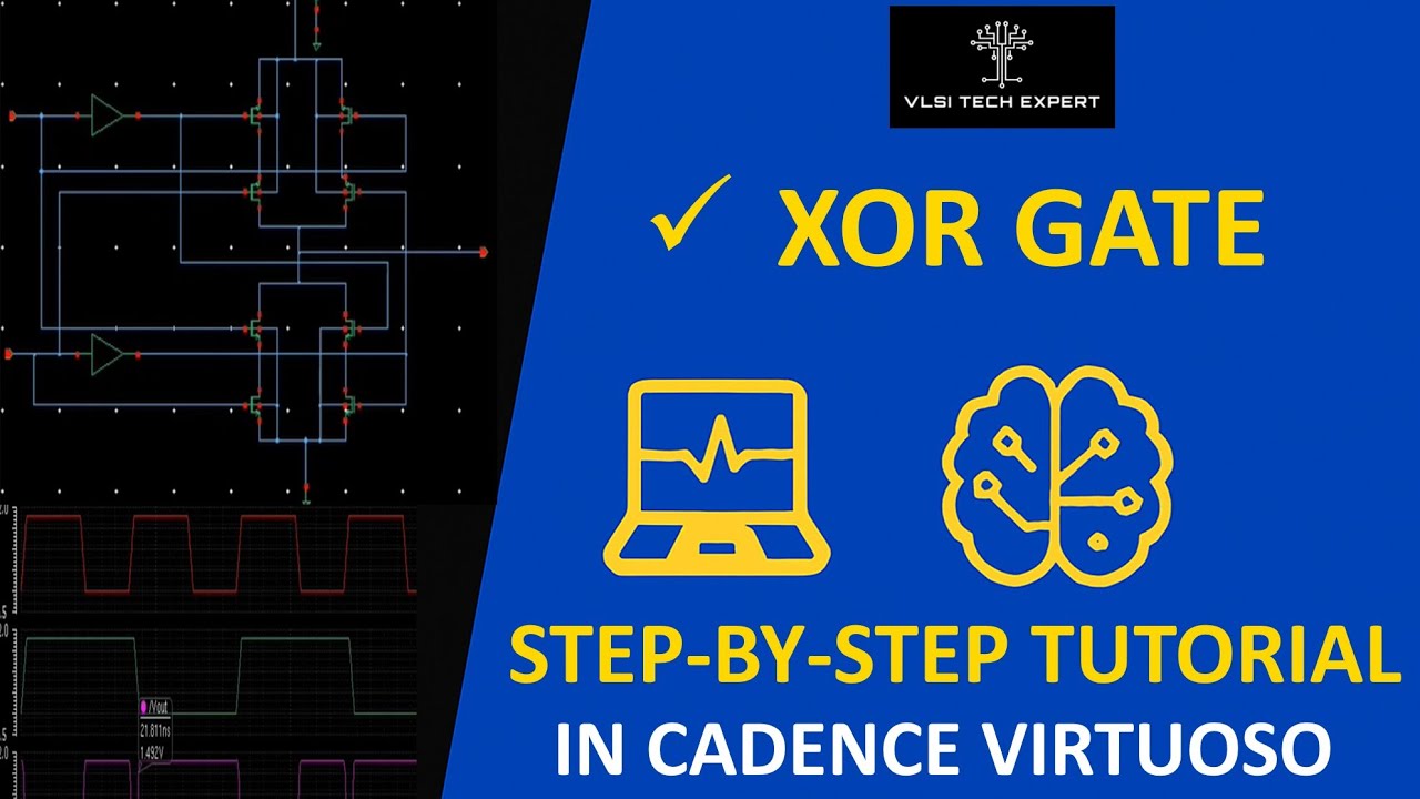 Design of XOR Gate Schematic in Cadence Virtuoso