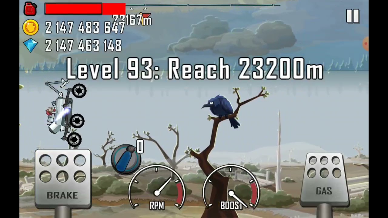 Hill Climb Racing : Moonlander & Bogland 25675 m