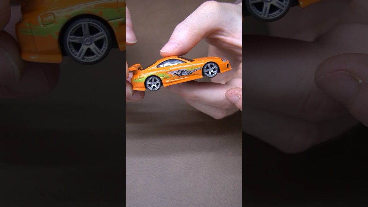 Hot Wheels Fast and Furious Brain&lsquo;s Toyota Supra Wheel Swap #paulwalker #hotwheels #fastandfurious