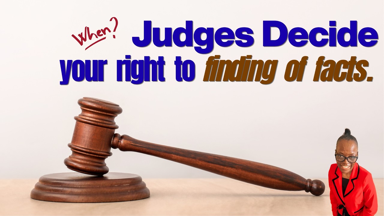 After The Court Judgment. Invoke Your Due Process Right To Know Why. Your Right To Ask Why.
