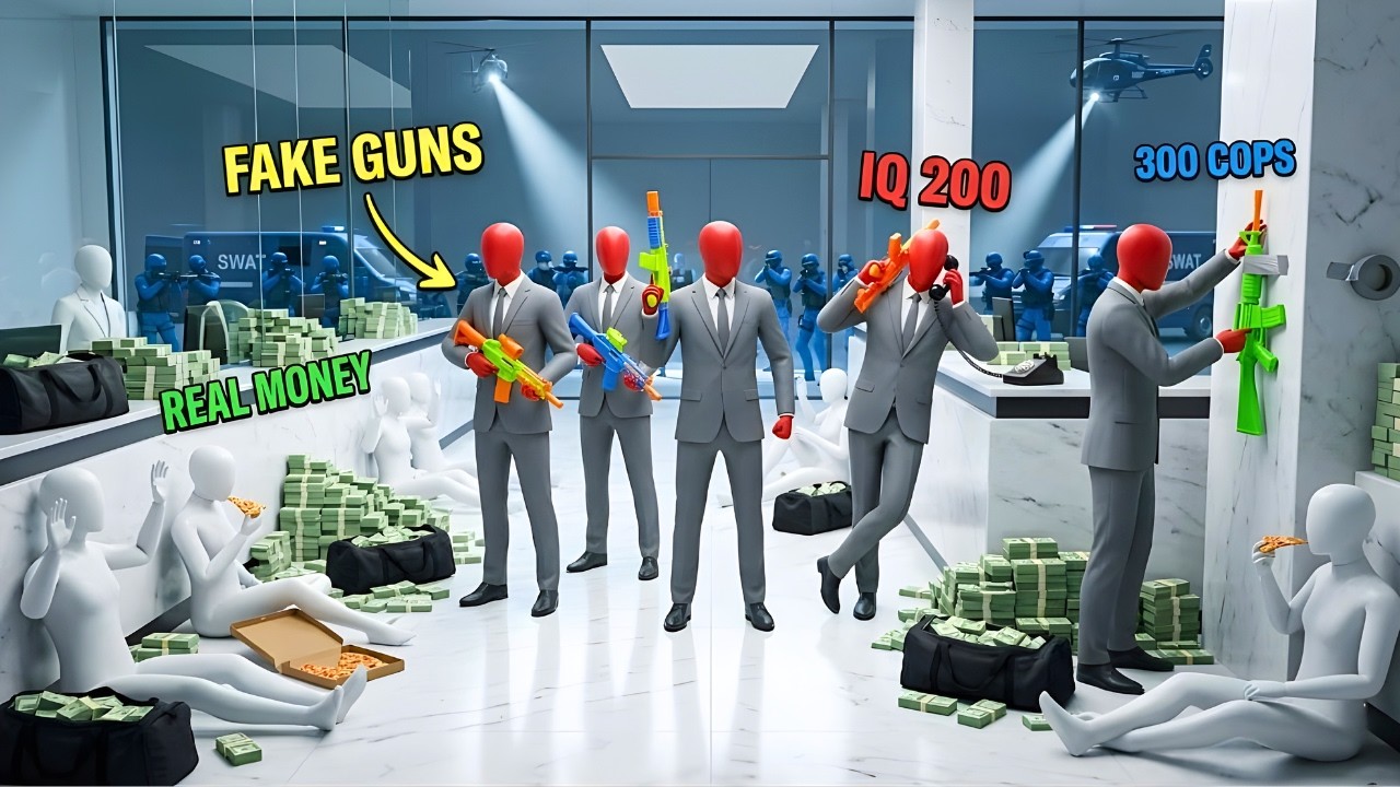 How 4 Men Pulled Off Latin America's Biggest Heist With Toy Guns