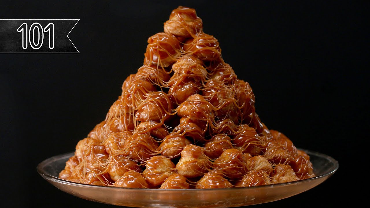 How To Make A Croquembouche (Cream Puff Tower)