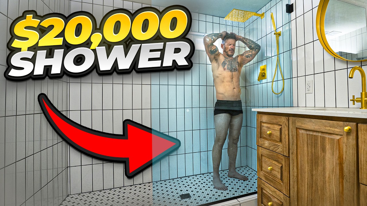 Building a $20,000 Shower in an Old House