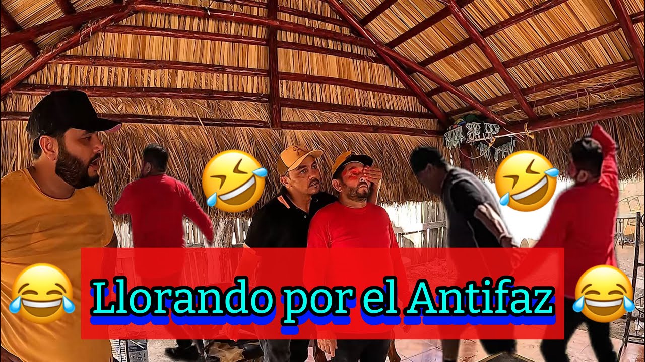 Broma a kachila llorando por el antifaz 🤣
