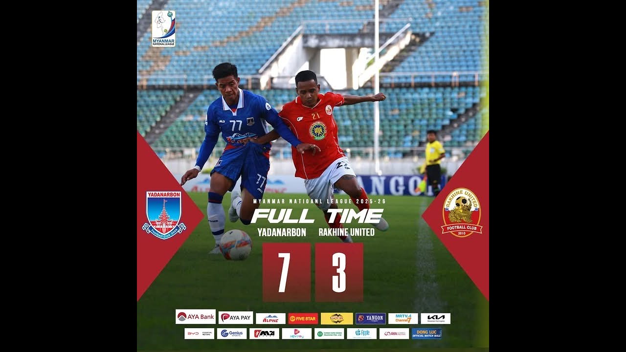 Yadanarbon 7-3 Rakhine United #highlights t