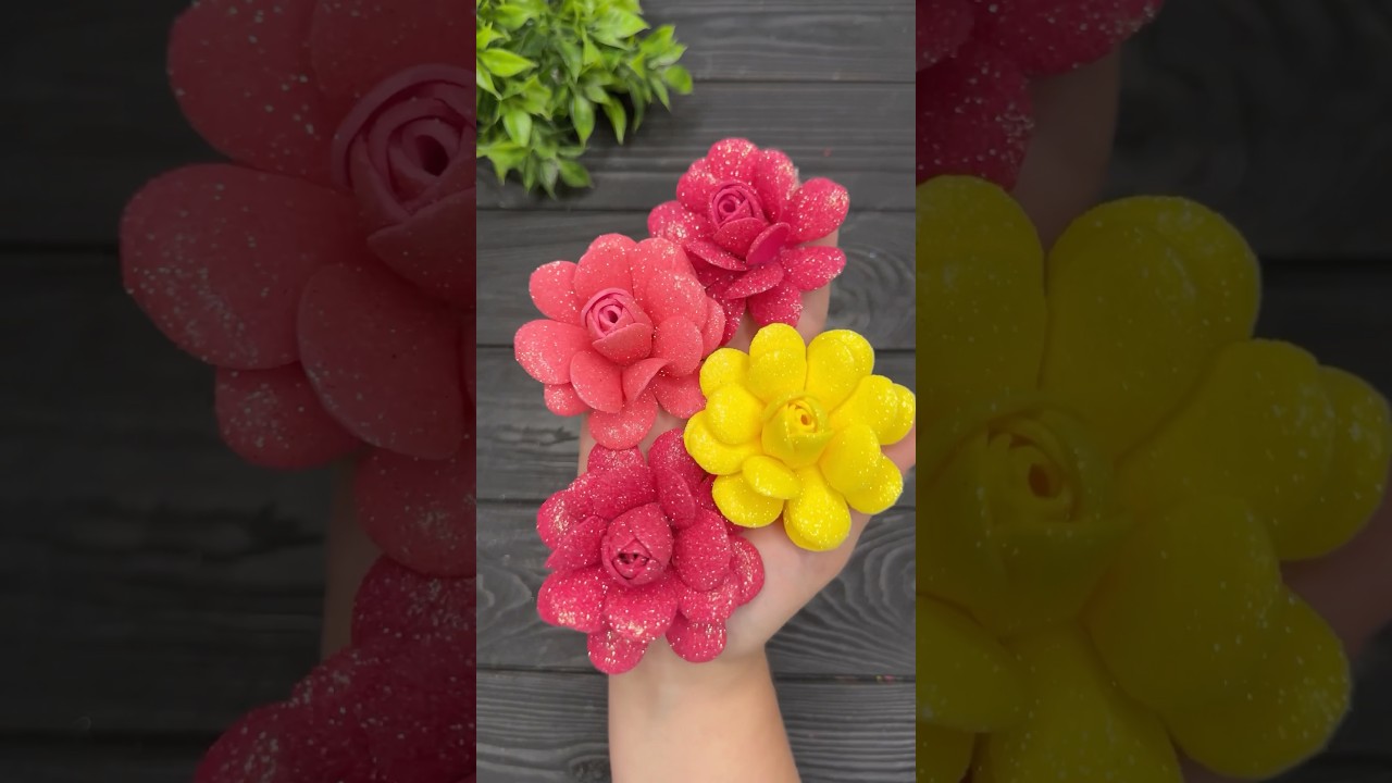 Amazing Roses from EVA Foam Easy Flowers DIY Tutorial Crafts