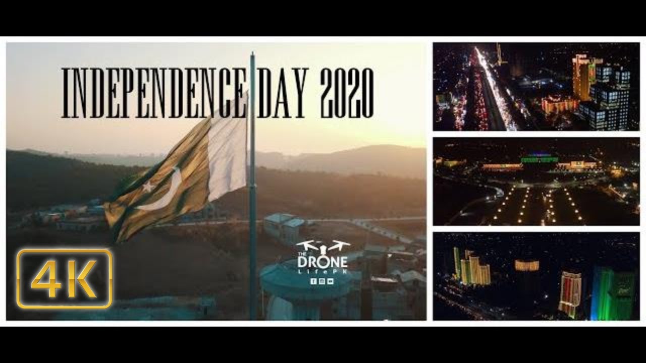 Independence Day 2020 4K l The Drone Life PK