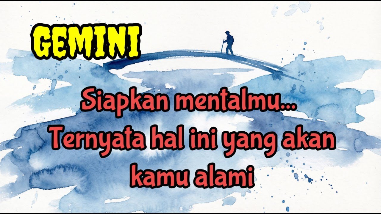 ✨ Gemini 💞Siapkan mentalmu... Ternyata hal ini yang akan kamu alami 😱