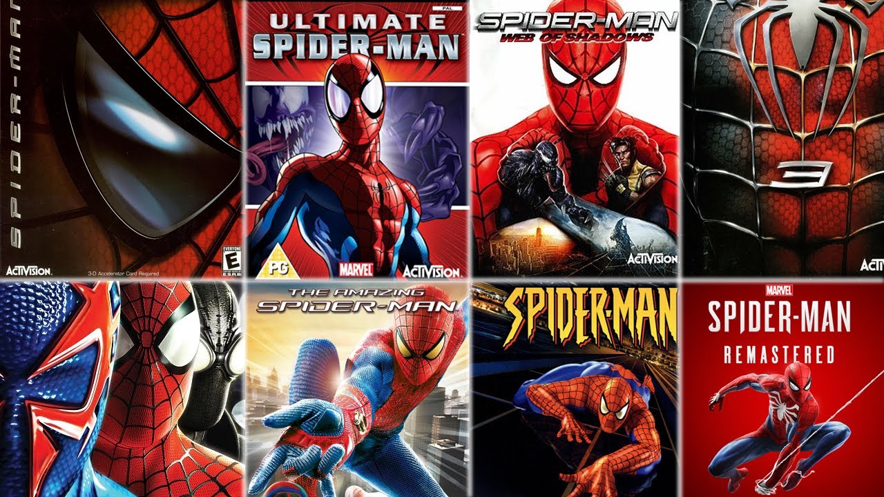 Evolution of Spider-Man games trailers (2000-2025)