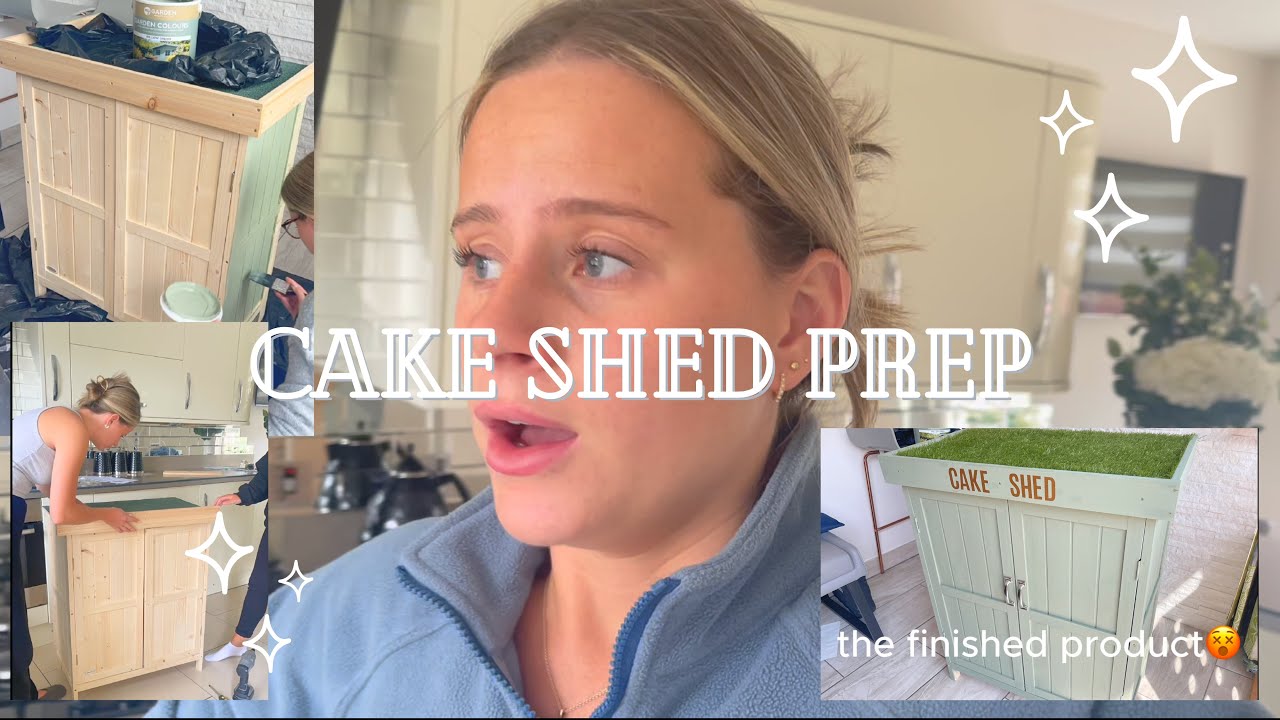 Cake Shed Prep 😆