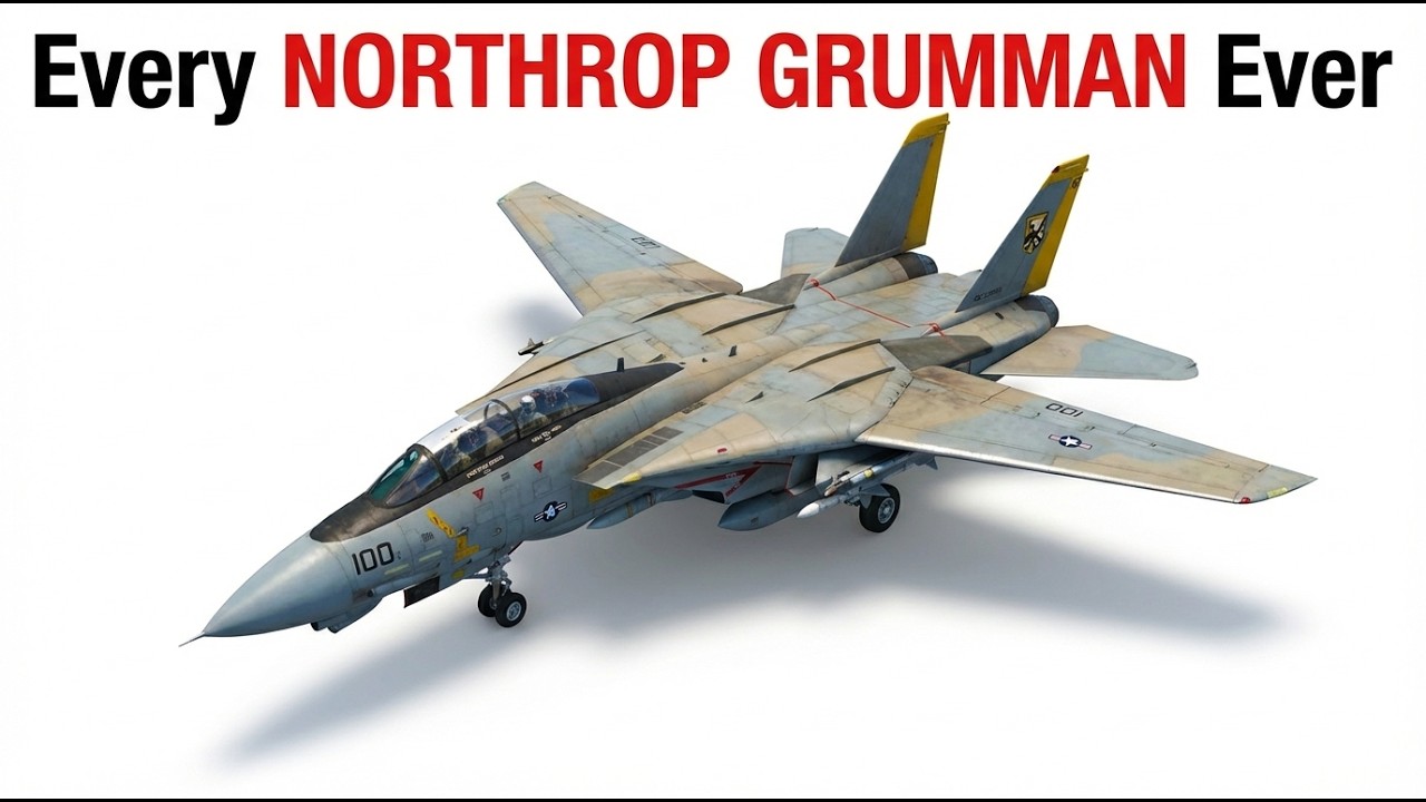 Every NORTHROP GRUMMAN Explained in 16 Minutes