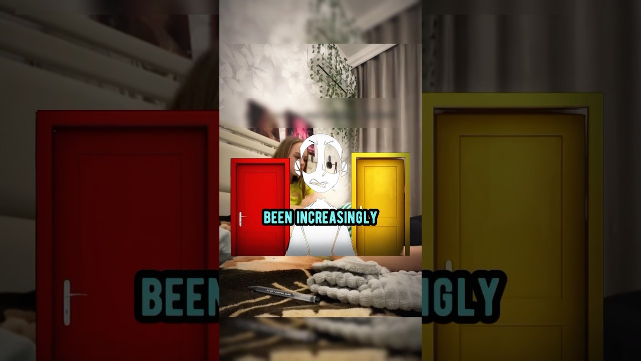That's why the red door yellow door game is dangerous. #scarystories #doors #gemedoor