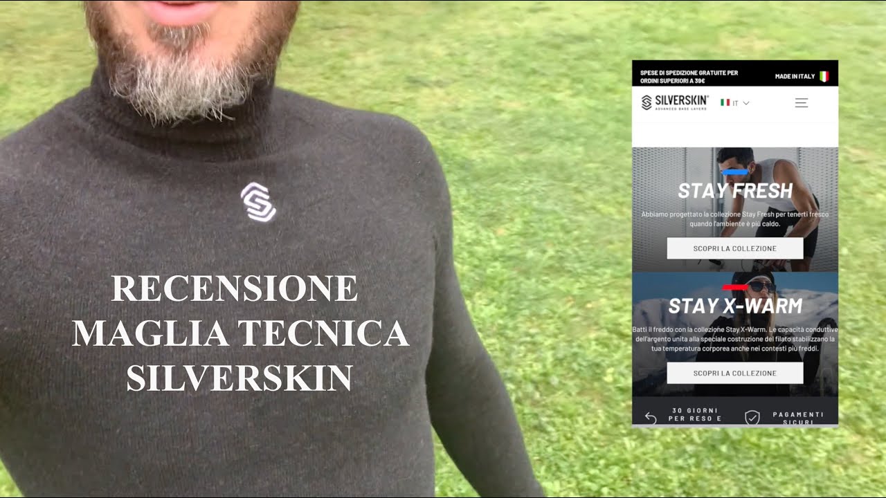 RECENSIONE MAGLIA TECNICA SILVERSKIN- pate 1
