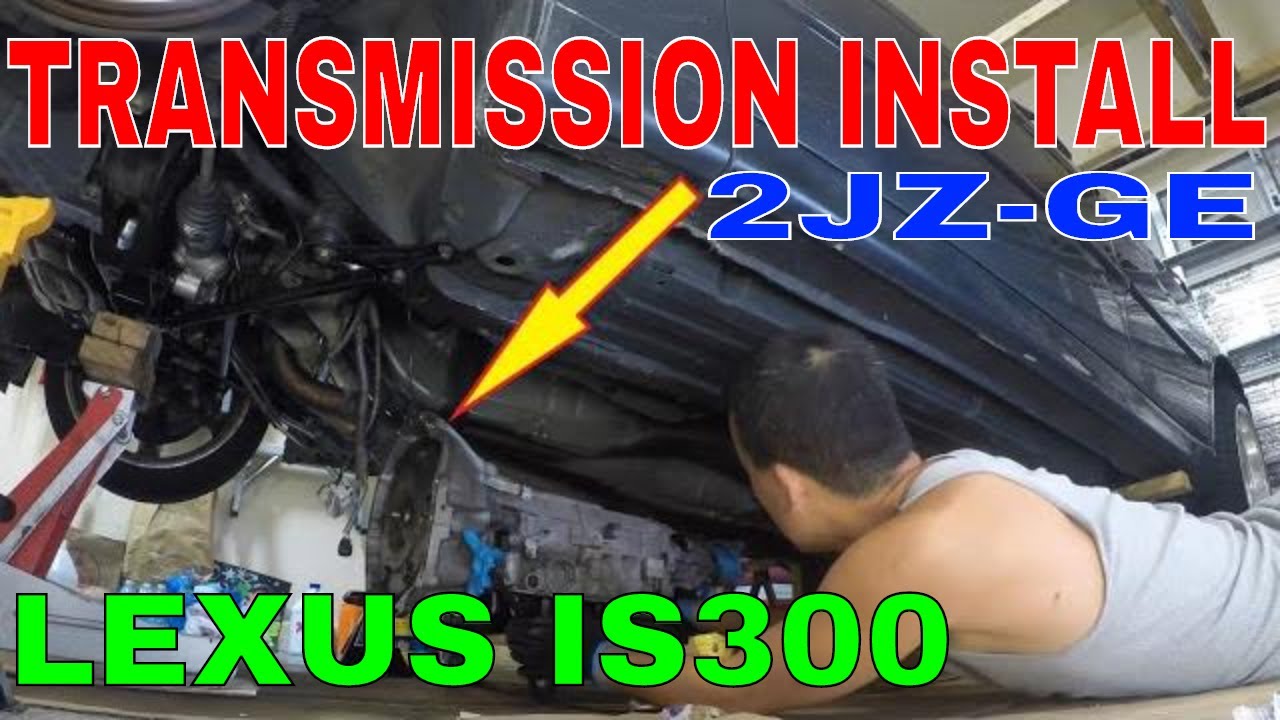 How to Install Lexus IS300 Transmission | DIY Tranny Installation | 2JZ 1JZ Altezza
