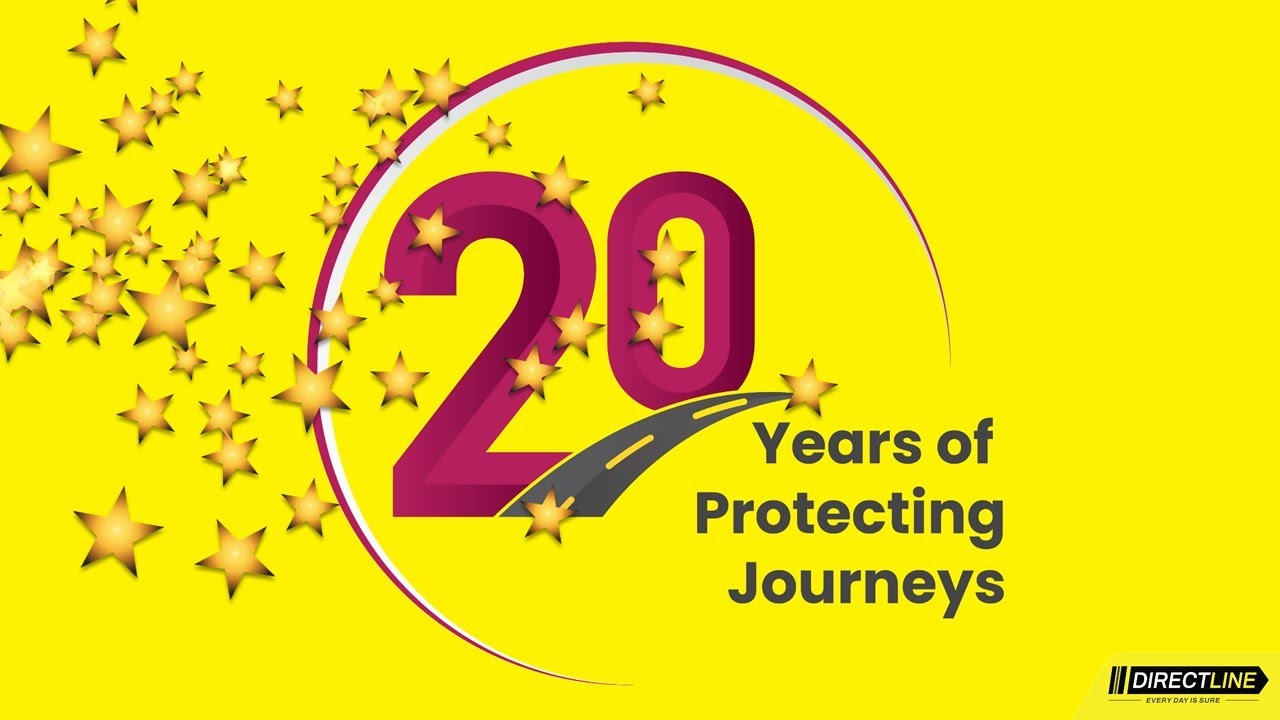 Directline - Celebrating 20 Years of Trust & Triumph.