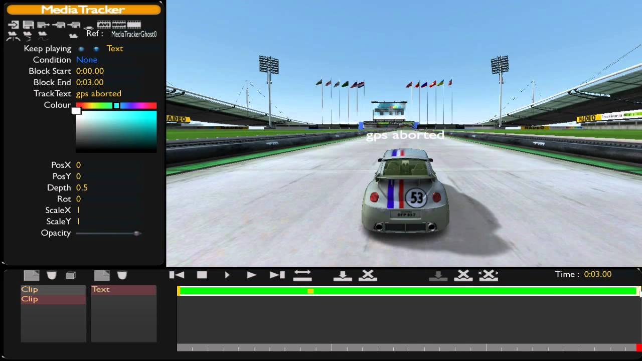 Trackmania media tracker gps
