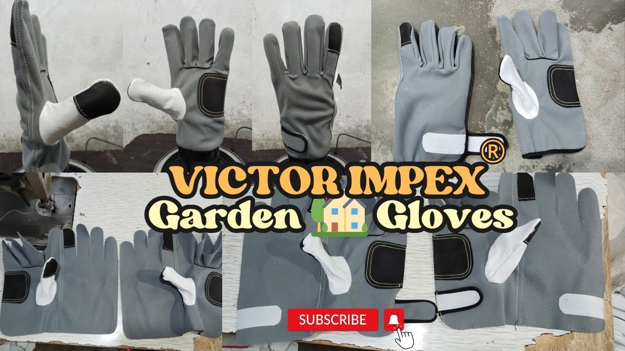 Garden 🏡 Gloves Manufacturing Process in VICTOR IMPEX® Factory in Sialkot Pakistan | Safety Gloves 🧤