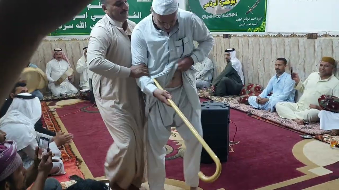 المداح شيخ جمال الطائي ابو قيس في تكية شيخ احمد بتاريخ 2024/4/18 تصوير خاص بالقناة 