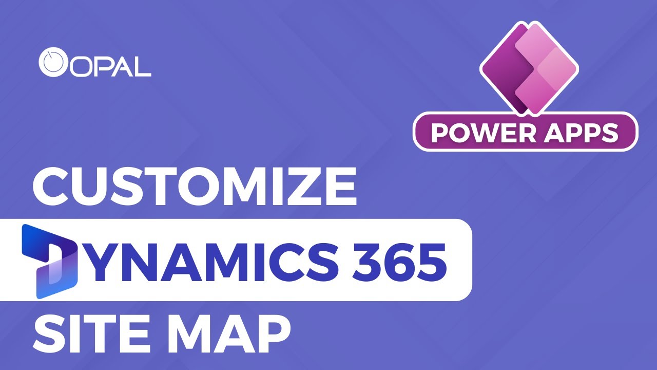 Customize Dynamics 365 Site Map through Power Apps