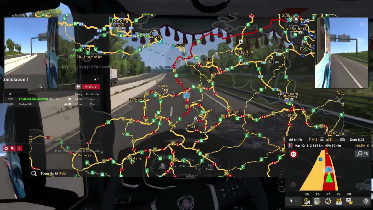 Euro Truck Simulator 2 MP Paris-Jyvaskyla
