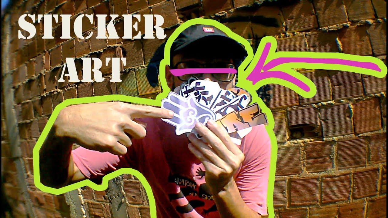 STICKER ART - Fazendo alguns adesivos.