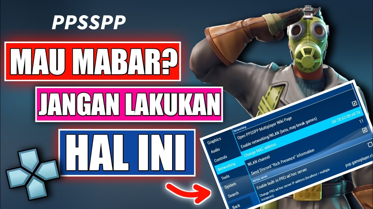 Hindari Hal ini dan Cobalah Begini! Saat mencoba Multiplayer/Mabar di ppsspp