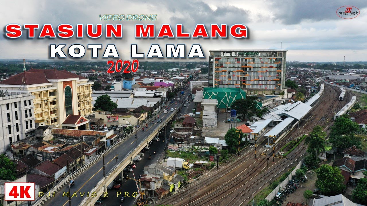 Stasiun Malang Kota Lama 2020 - Video Drone 4K