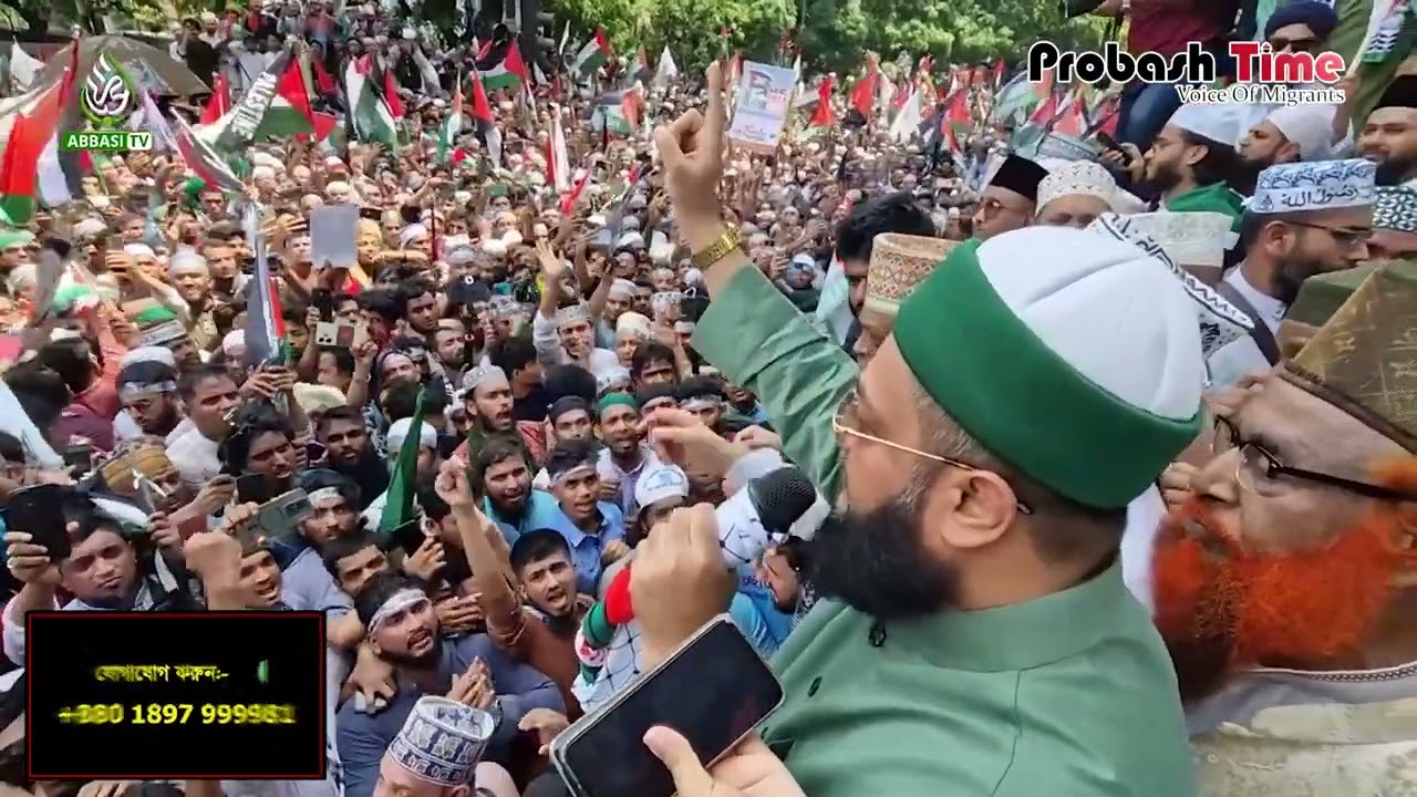 ড. এনায়েতুল্লাহ আব্বাসী হুজুরের ঐতিহাসিক ভাষণ | কেঁপে উঠলো ঢাকা | Probash Time