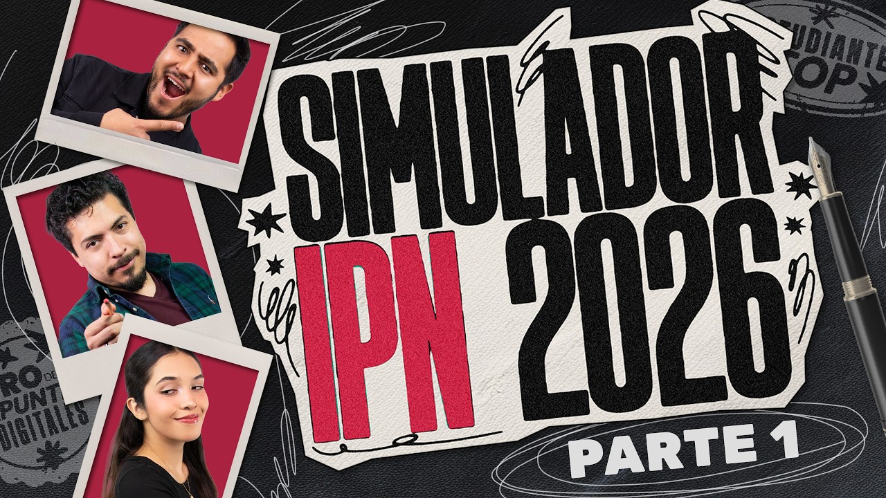 Examen Simulador IPN 2026: 40 Reactivos tipo Guía Oficial para las 3 Áreas - Parte 1