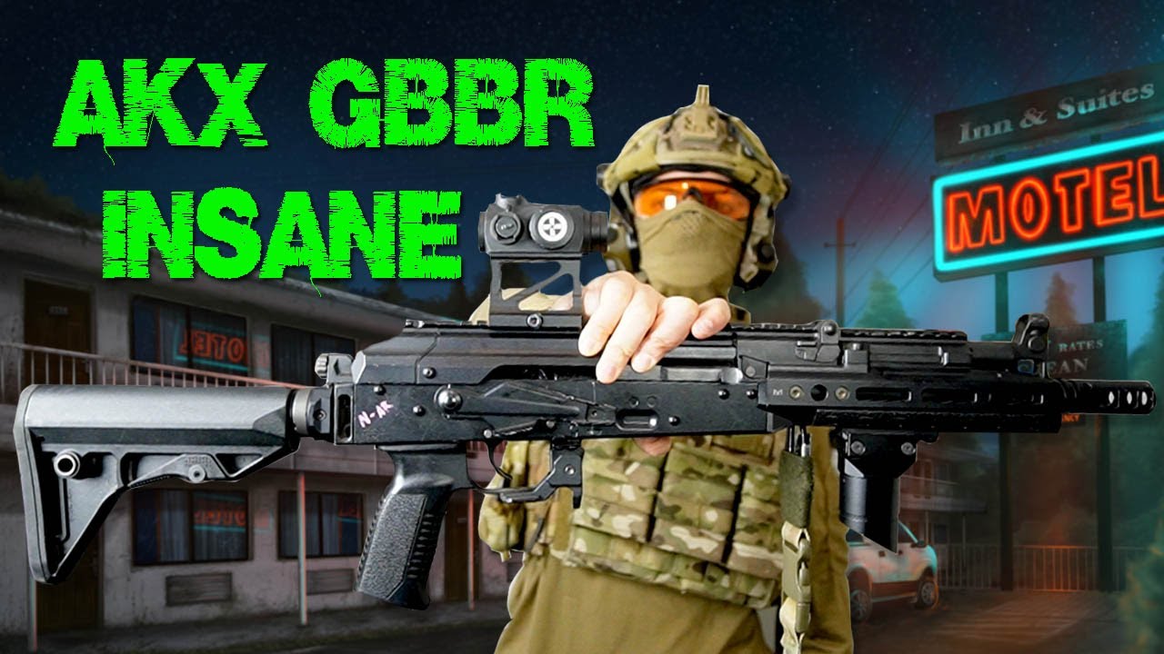 AKX TOKYO MARUI GBBR - Jugadora BRUTAL - Gameplay Airsoft Chile