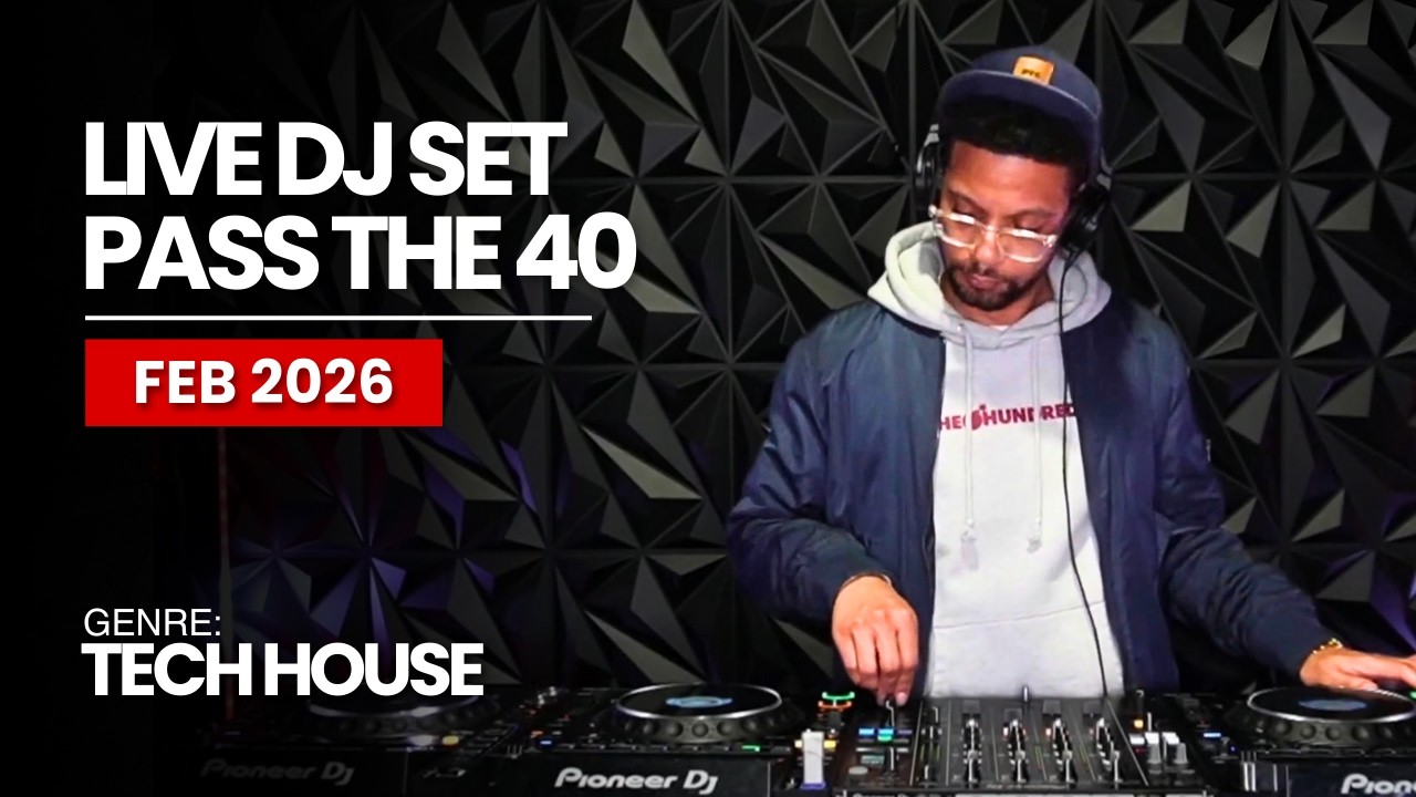 DJ Pass The 40 - Live DJ Set @ Soundworks | Tech House | Feb 2026