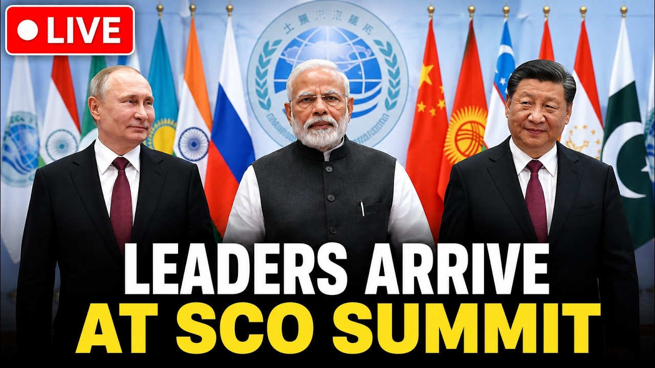 SCO Summit LIVE: World Leaders Arrive For SCO Summit 2026 | SCO Summit Kyrgyzstan LIVE