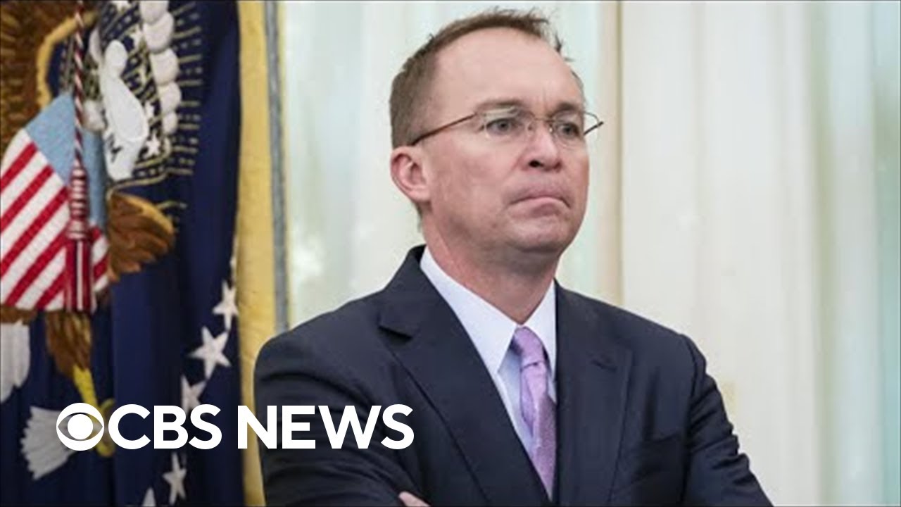 Mick Mulvaney says he resigned on Jan. 6 because Trump 