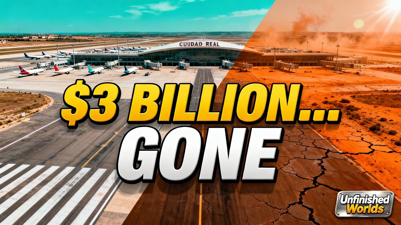 3 $ BILLION GONE : Ciudad Real Airport