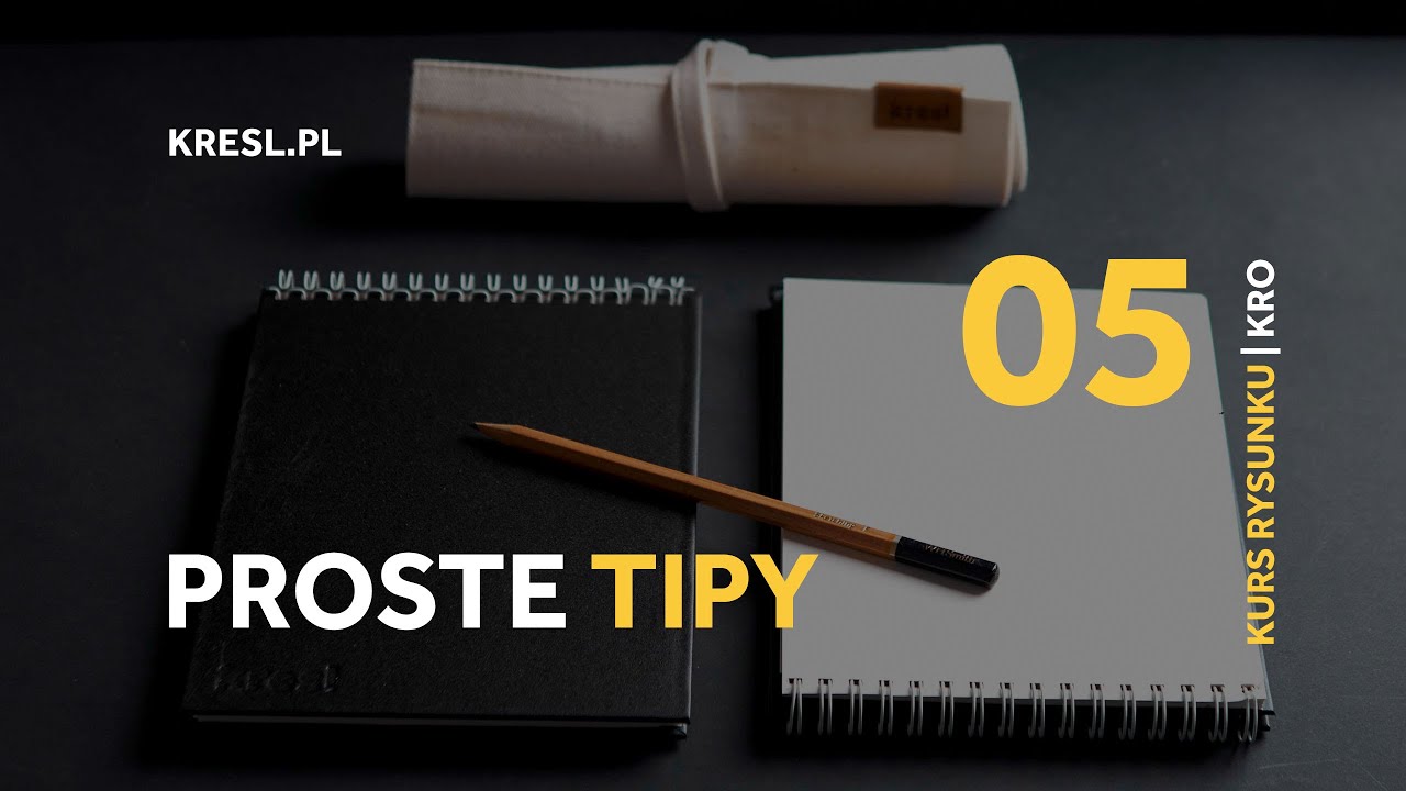 Cienkopis/długopis |  Proste TIPY 05 - Kresl.pl