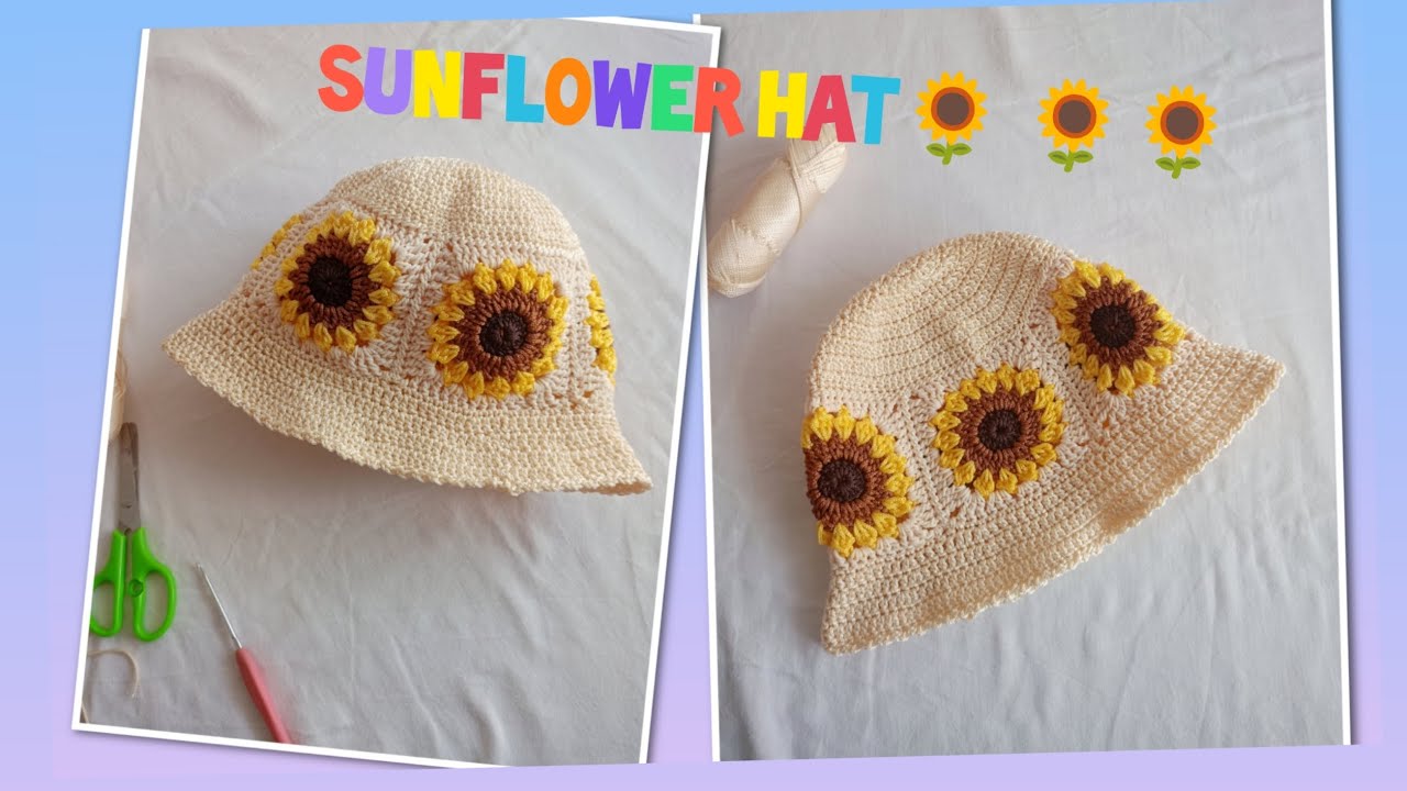 Sunflower 🌻🌻🌻Hat 🌻🌻🌻
