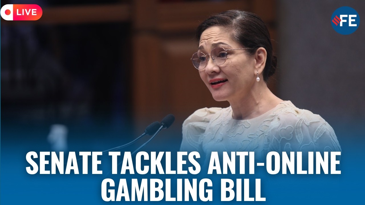 LIVE | Philippines Senate: Online gambling crackdown bills discussed