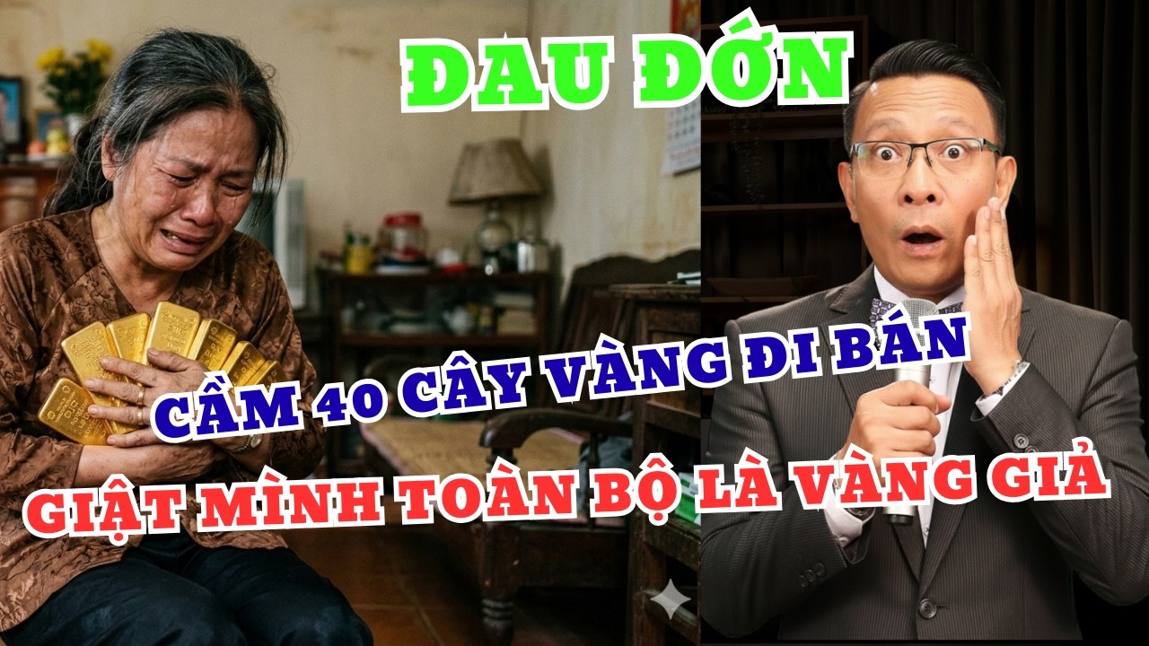 ĐẠI GIA CẦM VÀNG ĐI BÁN GIẬT MÌNH BIẾT 420 CHỈ VÀNG BỊ ĐỔI THÀNH VÀNG GIẢ | TRÒ CHUYỆN CÙNG SÂM