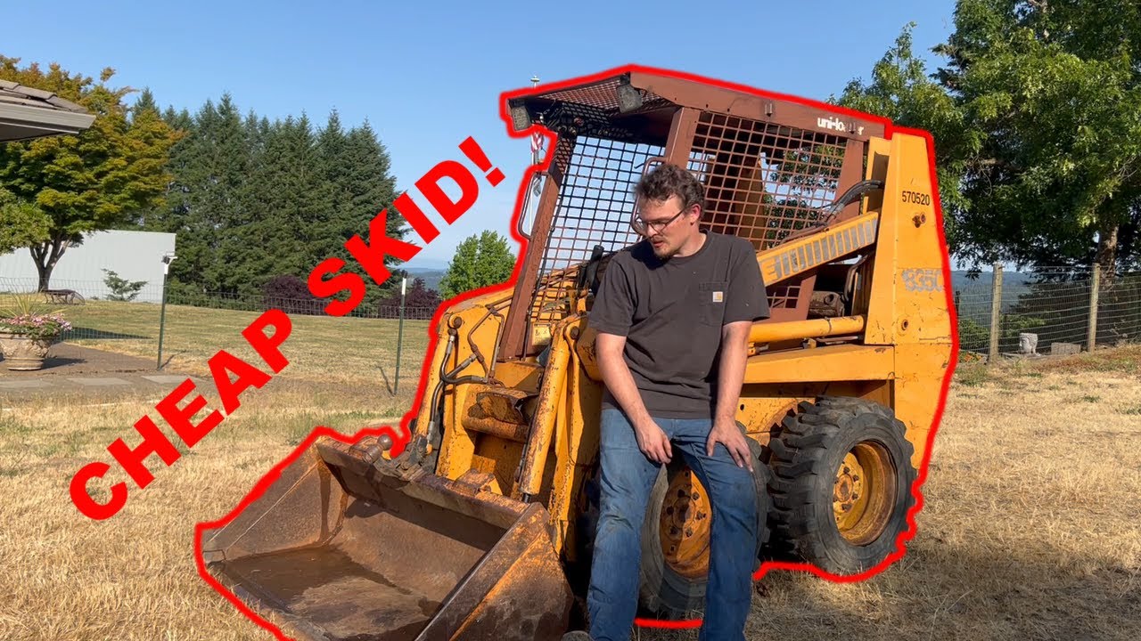 I BOUGHT A CHEAP SKID STEER AT AUCTION! How Bad is it? - Case 1835C Revival