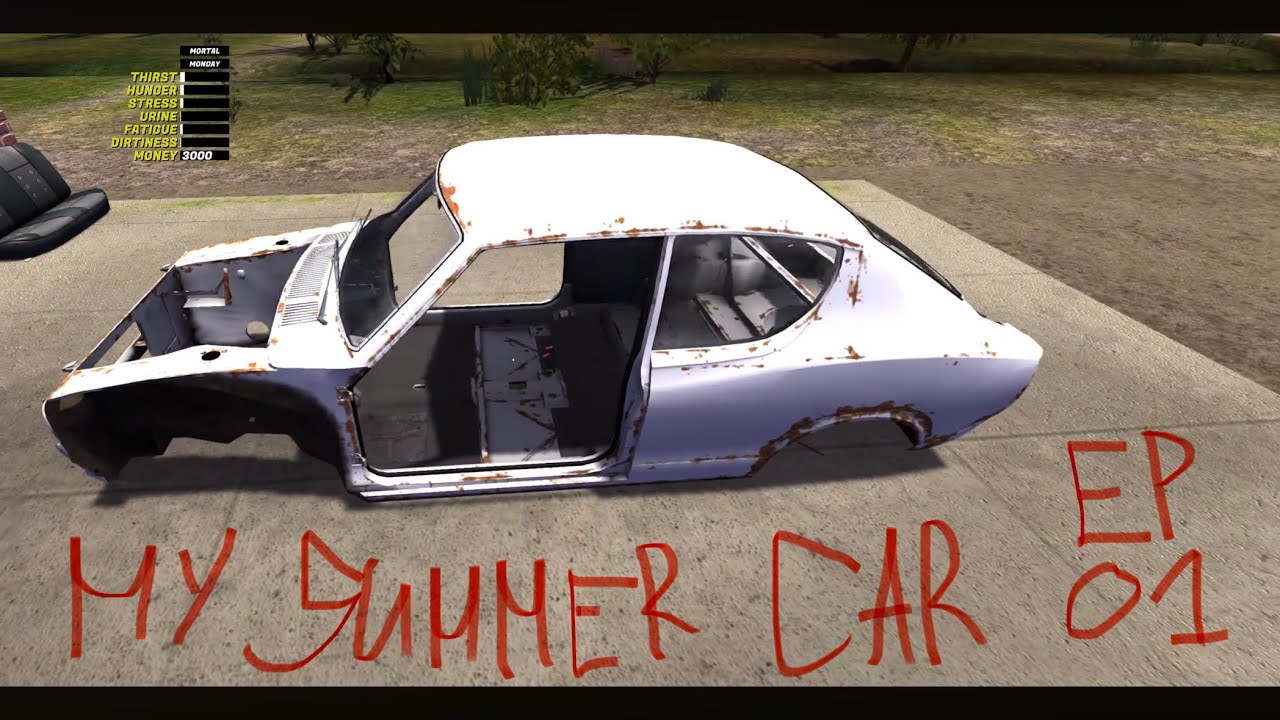 My Summer Car - Versuch 2 - Episode 1 - Planung ist das halbe Leben